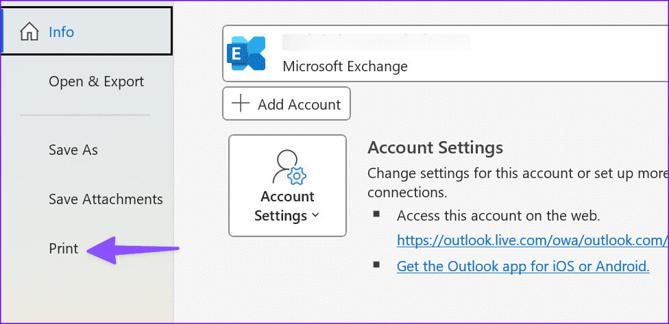 Outlook-quick-print-not-working-11 أفضل 9 طرق لإصلاح عدم عمل Outlook Quick Print على Windows 11