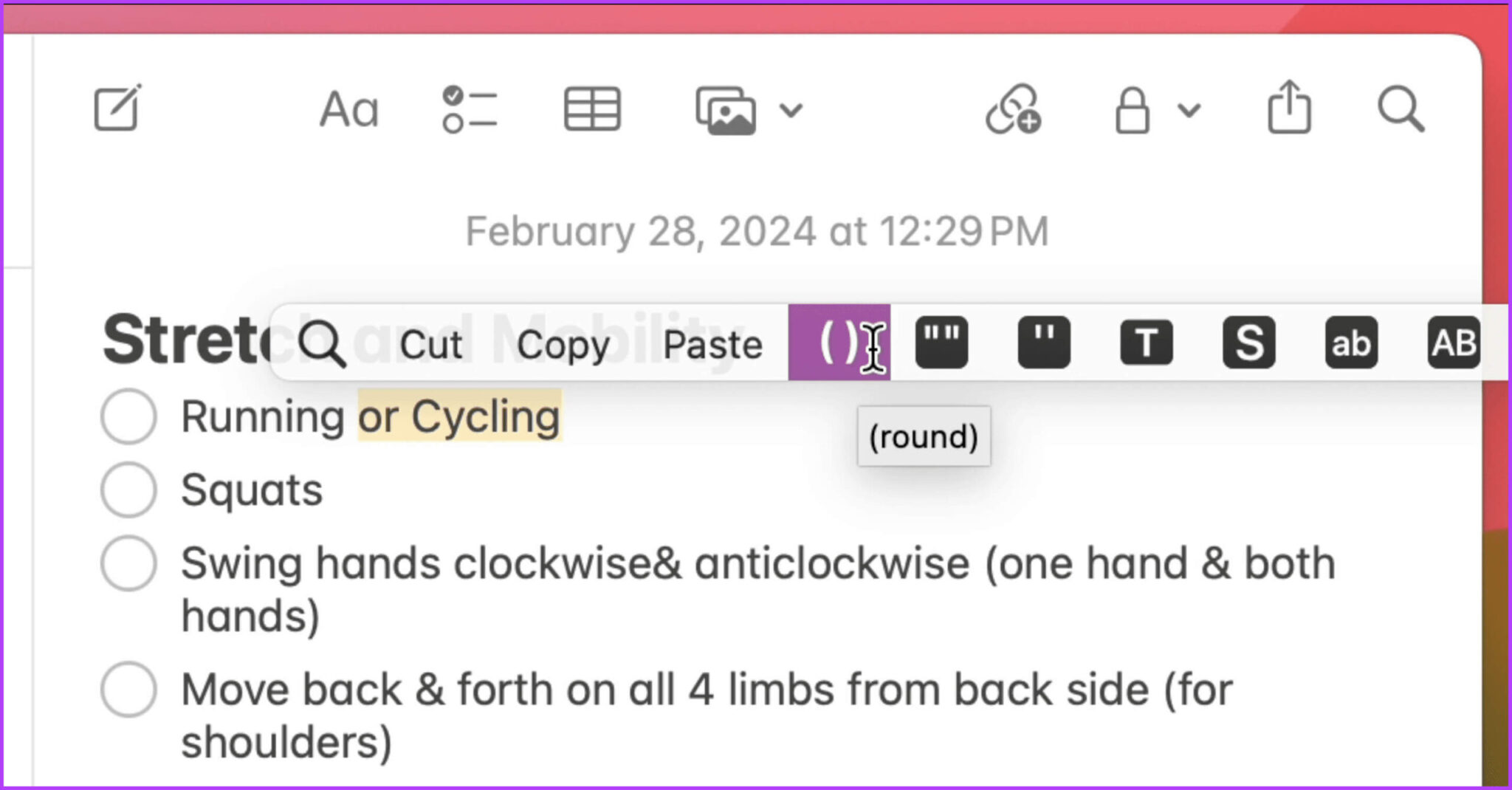 PopClip-Menu-scaled 8 أفضل التطبيقات المساعدة لجهاز Mac لتسريع سير عملك