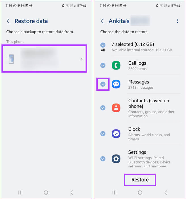 Restore-message-app-data 6 طرق لاستعادة الرسائل النصية المحذوفة على Android