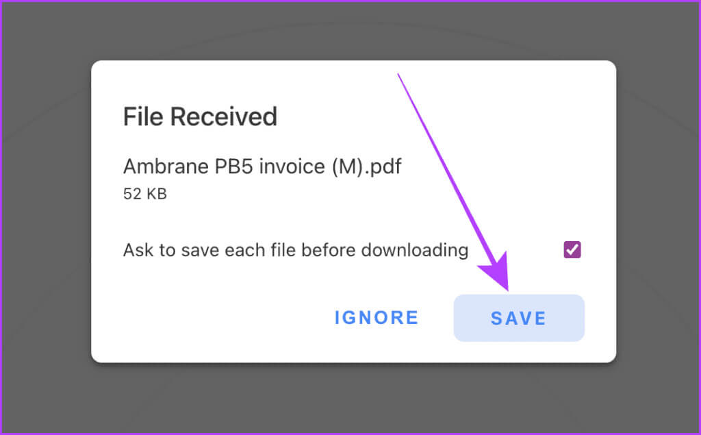 Save-File-Pop-up-1024x635-1 5 أسهل طرق لنقل الملفات من iPhone إلى Mac