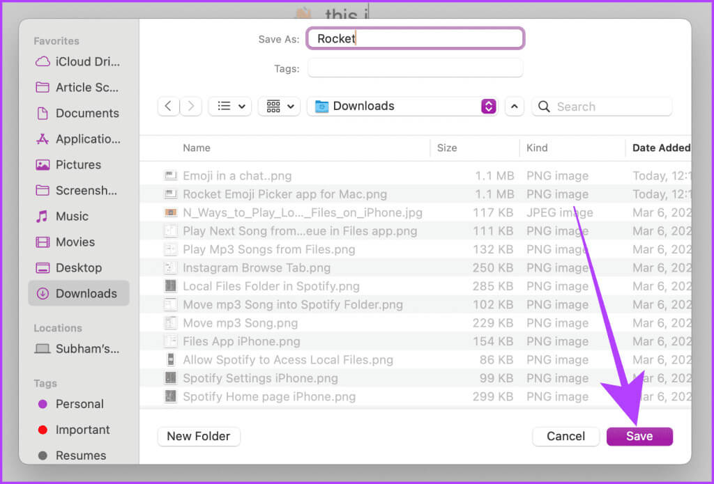 Save-Rocket-into-Downloads-1024x695-1 8 أفضل التطبيقات المساعدة لجهاز Mac لتسريع سير عملك