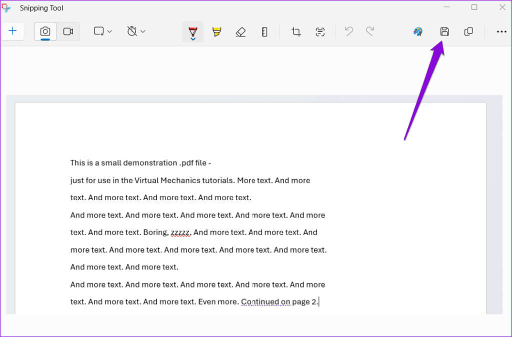 Save-Screenshot-on-Windows-1024x675-1 كيفية حفظ مستند Word كصورة