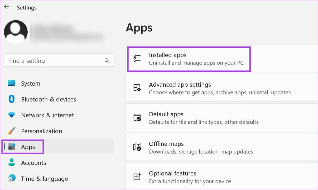 See-all-Apps-Windows كيفية مسح ذاكرة التخزين المؤقت لبرنامج Messenger على أي جهاز