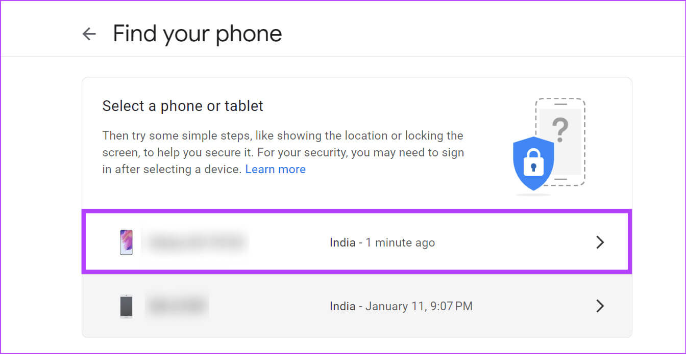 Select-the-phone كيفية العثور على رقم IMEI على Android (مع/بدون هاتف)