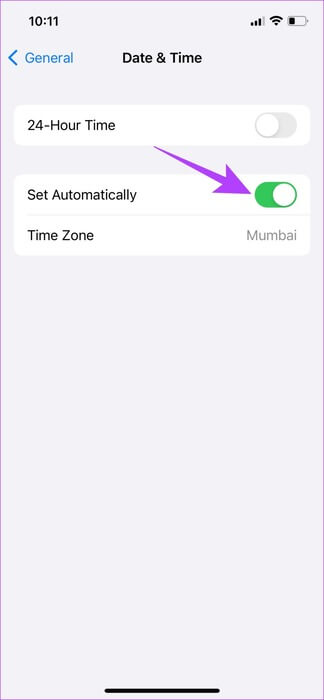 Set-Automatically- 5 طرق لإصلاح عدم تحديث iOS تلقائيًا بين عشية وضحاها