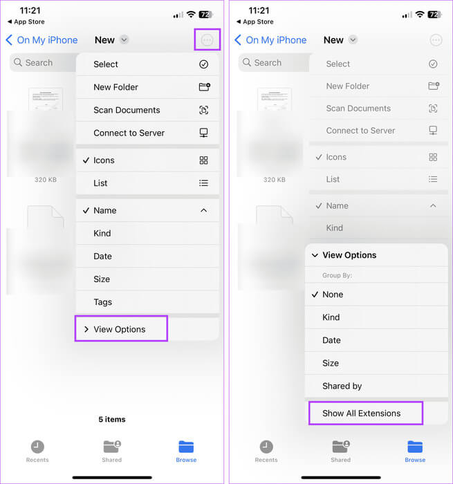 كيفية تغيير نوع الملف (الامتداد) على iPhone - %categories