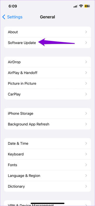 Software-Update-on-iPhone-6-474x1024-1 أفضل 9 إصلاحات لخطأ "تعذر تنشيط شبكة البيانات الخلوية" على iPhone