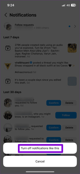 Stop-Threads-Notifications-on-Instagram-App-for-iPhone-474x1024-1 كيفية إيقاف منشورات وإشعارات Threads من الظهور على Instagram