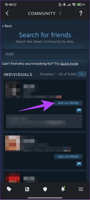 Tap-Add-As-Friend-e1711011659771 كيفية إضافة أصدقاء على Steam دون الدفع
