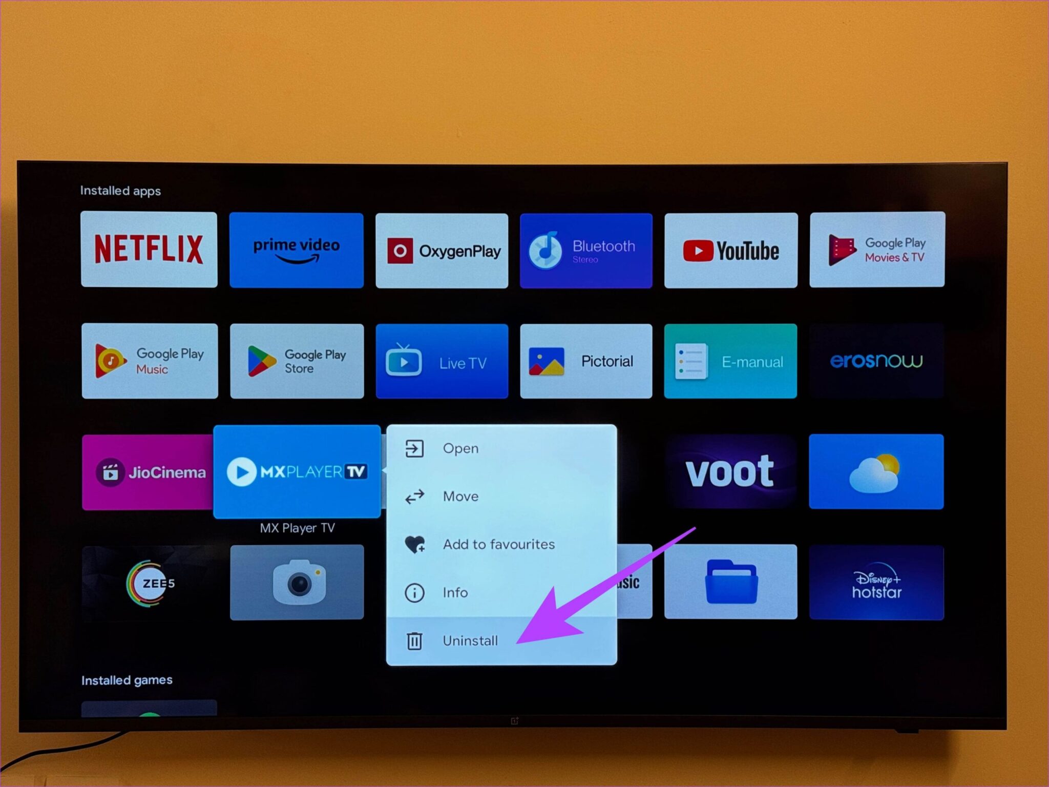 كيفية إزالة متابعة المشاهدة من صفحة Android TV الرئيسية - %categories