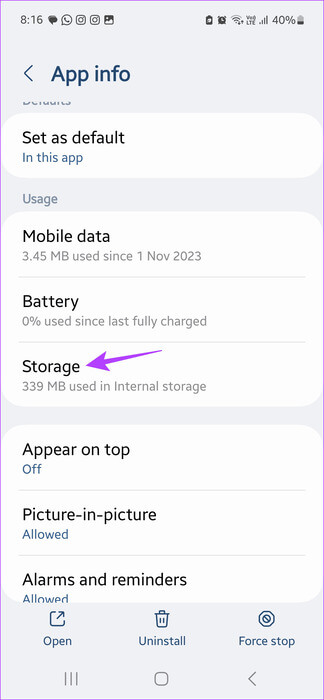 Tap-on-Storage كيفية مسح ذاكرة التخزين المؤقت لبرنامج Messenger على أي جهاز