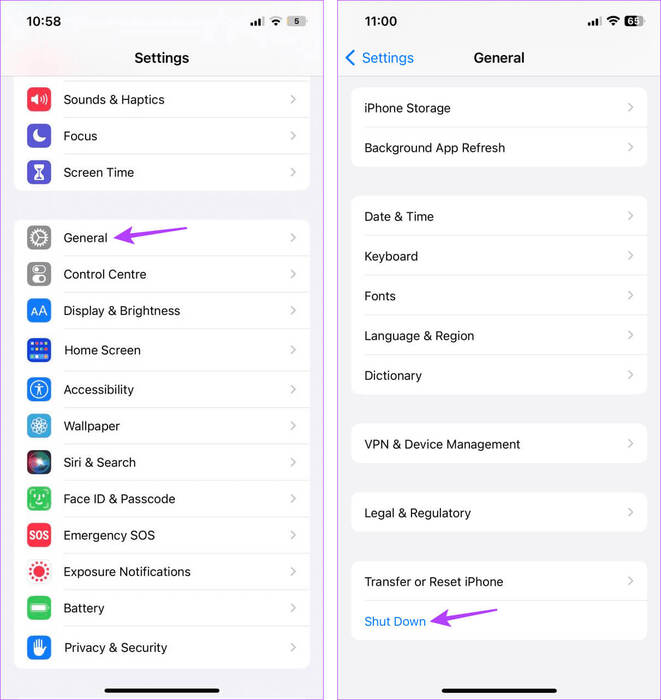 Tap-on-shutdown كيفية مسح ذاكرة الوصول العشوائي على iPhone