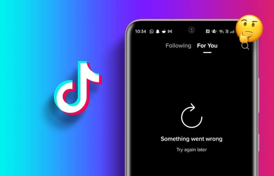 أهم 7 إصلاحات لحدث خطأ ما على TikTok - %categories