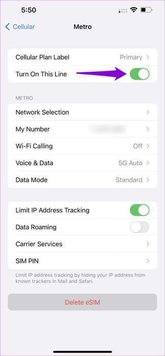 Turn-Off-eSIM-on-iPhone-474x1024-1 أفضل 9 إصلاحات لخطأ "تعذر تنشيط شبكة البيانات الخلوية" على iPhone