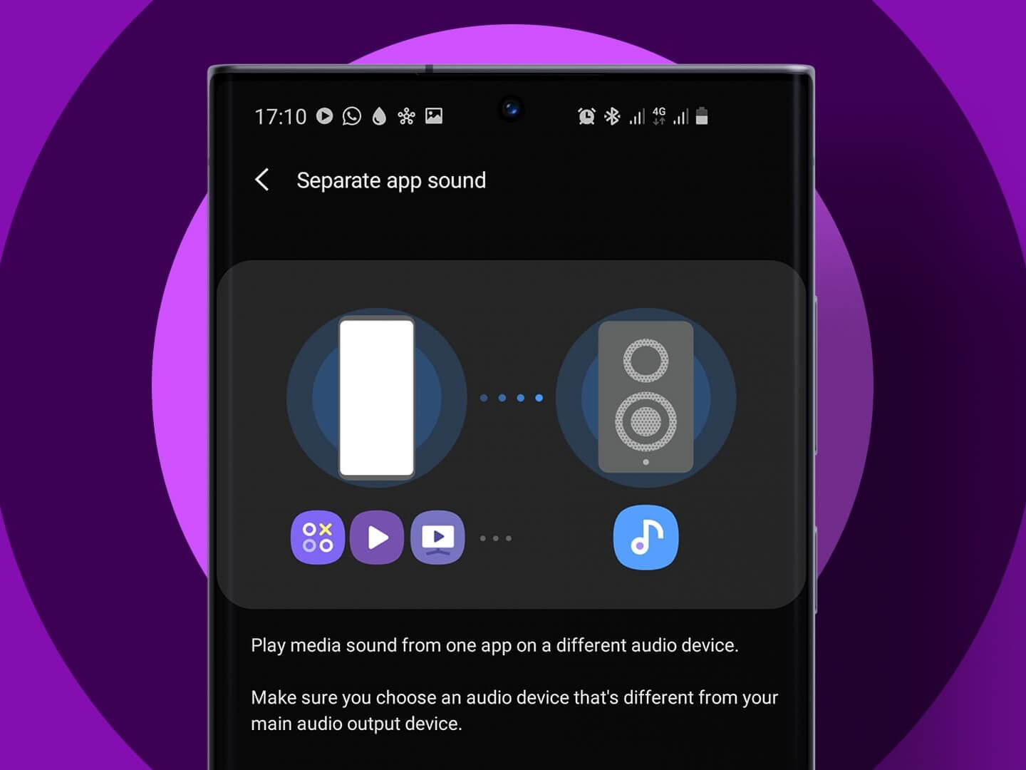What-Is-Samsung-Separate-App-Sound-and-How-to-Use-It ما هو صوت التطبيق المنفصل من Samsung وكيفية استخدامه
