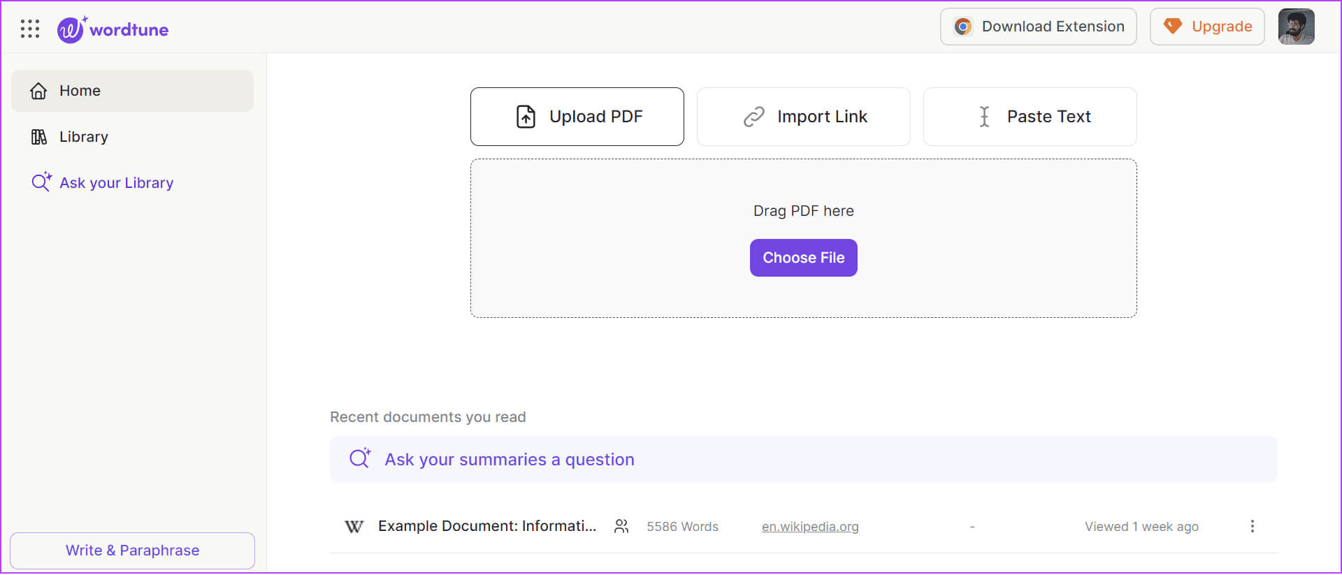 Wordtune-editor-1 5 أفضل بدائل Grammarly للكمبيوتر الشخصي والهواتف المحمولة