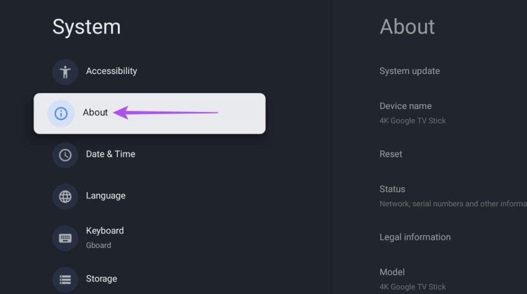 about-settings-google-tv-2-1024x572-1 أفضل 6 إصلاحات لعدم عمل Google Assistant على Google TV