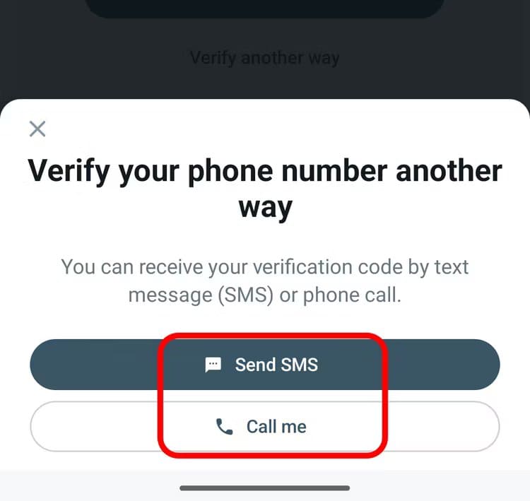another-way-to-verify-whatsapp-business كيفية استخدام حسابين على WhatsApp على Android