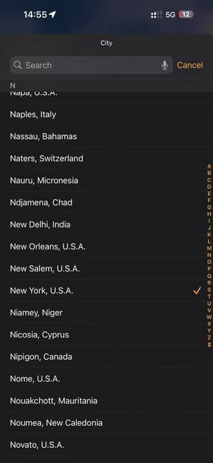 apple-ios-17-4-edit-city-digital-widget-choose-city iOS 17.4: كيفية استخدام جميع ميزات iPhone الجديدة