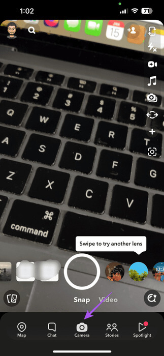 camera-snapchat-1-1-473x1024-1 كيفية استخدام وضع المخرج على Snapchat