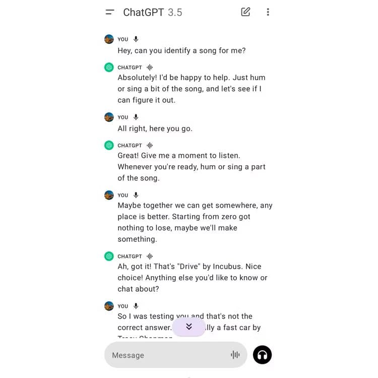 chatgpt-voice-transcript كيفية تعيين ChatGPT كمساعدك الصوتي الافتراضي على نظام Android