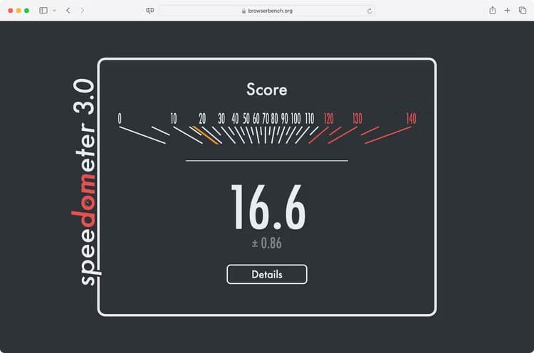 clipboard-mar-11-2024-at-4-03-pm يمكن لـ Speedometer 3.0 اختبار الأداء الحقيقي لمتصفحك