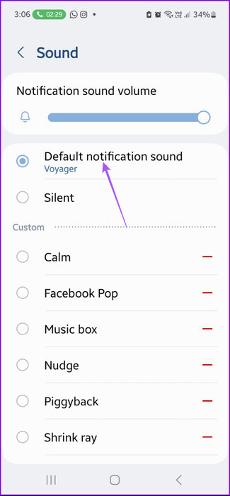 default-notification-sound-snapchat-samsung-475x1024-1 كيفية تغيير صوت الإشعارات في Snapchat