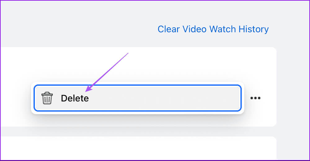 delete-specific-video-facebook-watch-history كيفية حذف سجل مشاهدة Facebook على الهاتف المحمول وسطح المكتب