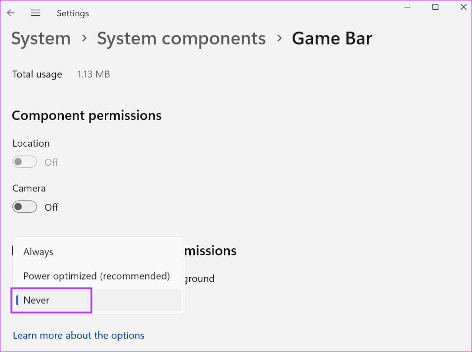 disable-Windows-Game-Bar-2 أفضل 7 إصلاحات لـ "Streamlabs Not Capture Game" في Windows 11