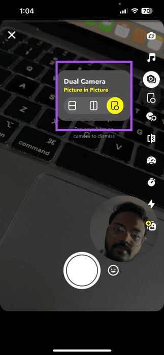 dual-camera-snapchat-director-mode-473x1024-1 كيفية استخدام وضع المخرج على Snapchat