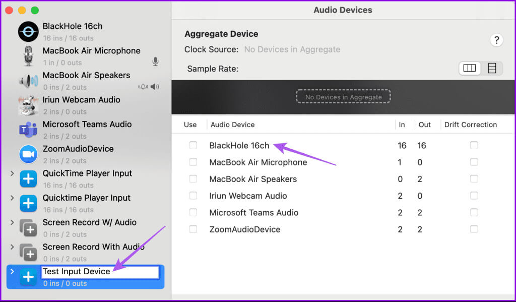 enable-blackhole-16ch-for-input-device-mac-1024x599-1 3 أفضل الطرق لتسجيل الصوت على Mac
