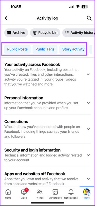 كيفية حذف سجل مشاهدة Facebook على الهاتف المحمول وسطح المكتب - %categories