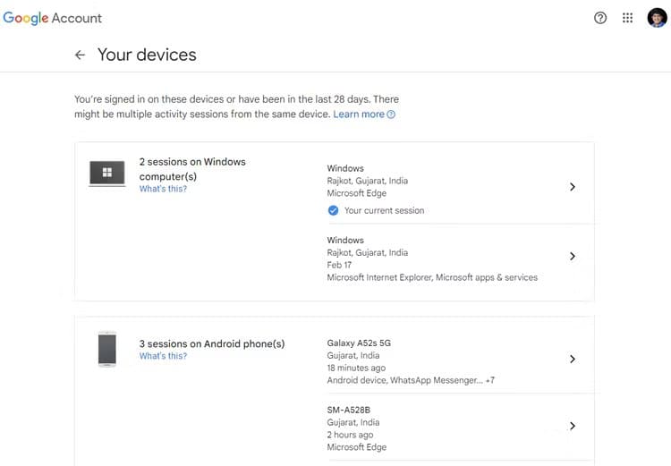 google-devices كيفية معرفة من يستخدم Netflix وSpotify والمزيد