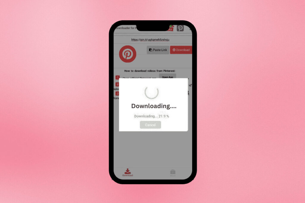 كيفية تنزيل مقاطع فيديو Pinterest على Android | أحلى هاوم