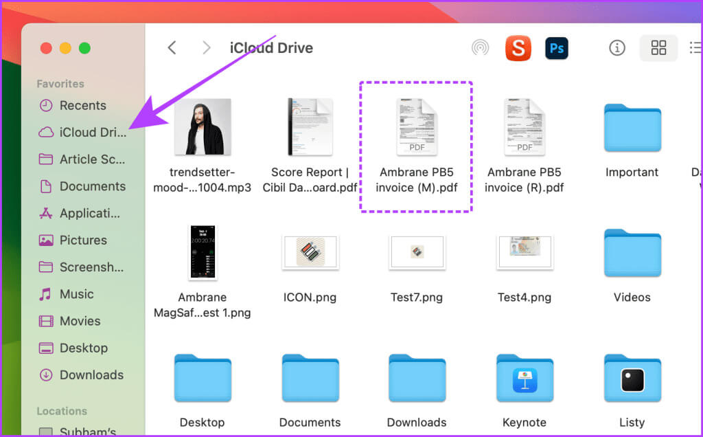 iCloud-Drive-on-Mac-1024x636-1 5 أسهل طرق لنقل الملفات من iPhone إلى Mac