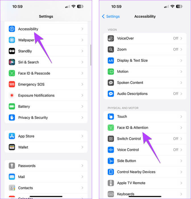 iPhone-face-id-and-attention 12 طريقة لإصلاح استمرار سطوع iPhone في التغير