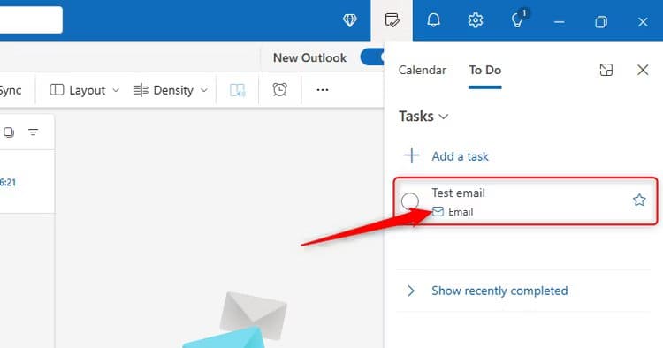 item-in-to-do Outlook الجديد لنظام التشغيل Windows: كل ما تحتاج إلى معرفته