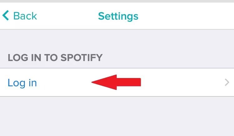 log-into-spotify-on-fitbit-2 كيفية توصيل Spotify بـ Fitbit والتحكم في الموسيقى أثناء ممارسة الرياضة