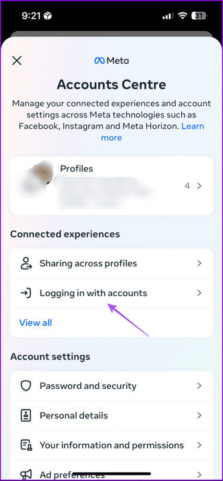 كيفية تسجيل Entrée إلى Facebook مع Instagram - %categories