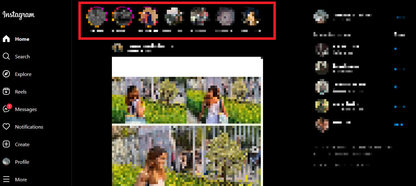 manually-click-through-each-story-at-your-own-pace كيفية إيقاف التمرير التلقائي على Instagram