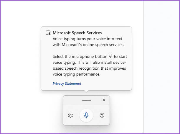 microsoft-speech-services-windows-11 كيفية استخدام الكتابة الصوتية على Google Docs على الهاتف المحمول وسطح المكتب