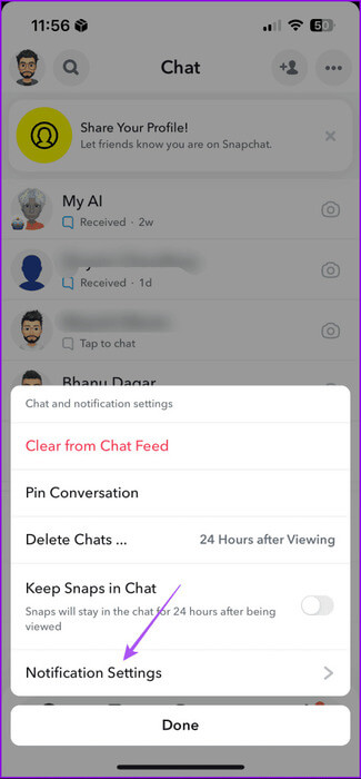 notification-settings-chats-snapchat-475x1024-1 كيفية تغيير صوت الإشعارات في Snapchat