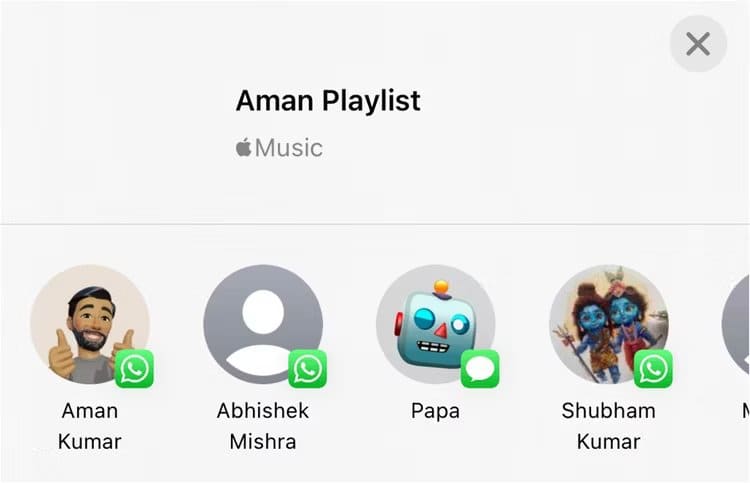 playlist-sharing-option-in-the-apple-music-app كيفية استخدام قوائم التشغيل التعاونية على Apple Music