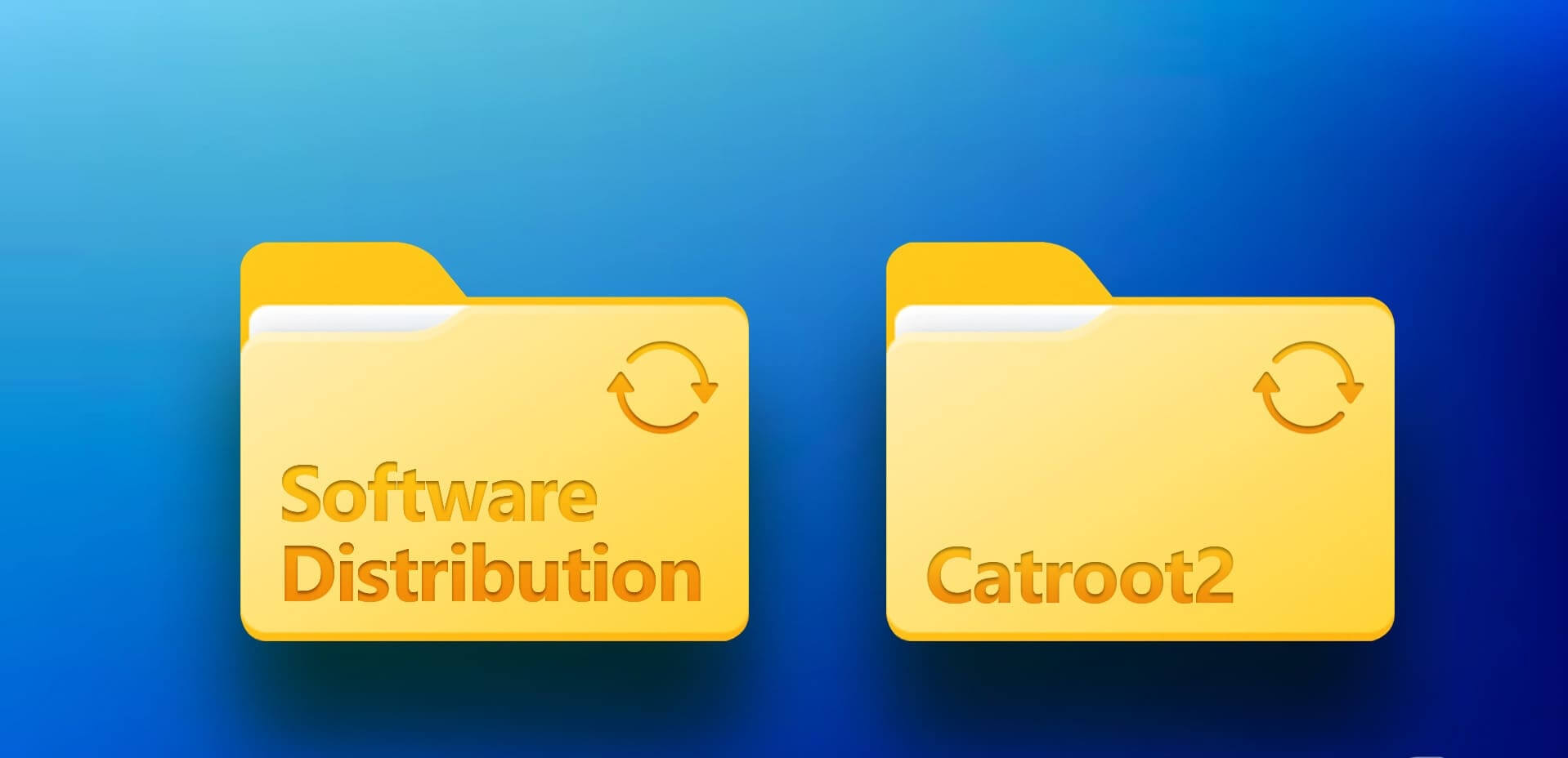 كيفية إعادة تسمية أو حذف مجلدات SoftwareDistribution وCatroot2 - %categories