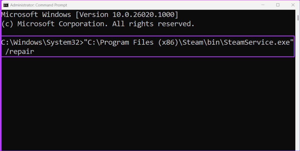 repair-steam-service-2-1024x517-1 أفضل 7 إصلاحات لـ "الشاشة السوداء لقائمة أصدقاء Steam" في Windows 11