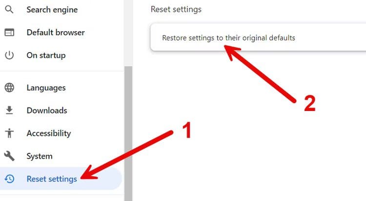 reset-google-chrome Google Chrome لا يحفظ كلمة المرور؟ وإليك كيفية اصلاحه