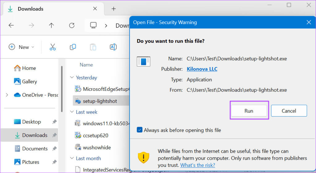 resintall-lightshot-1024x562-1 أفضل 6 إصلاحات لعدم عمل Lightshot على Windows 11