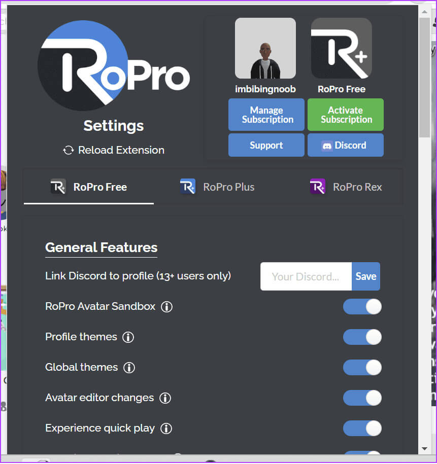 roPro-best-Roblox-Chrome-extension أفضل 5 ملحقات Chrome لـ Roblox