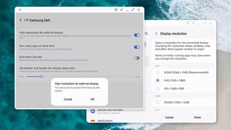 samsung-dex-display-resolution 10 أسباب تجعل Samsung DeX قادرًا على استبدال الكمبيوتر المكتبي لديك