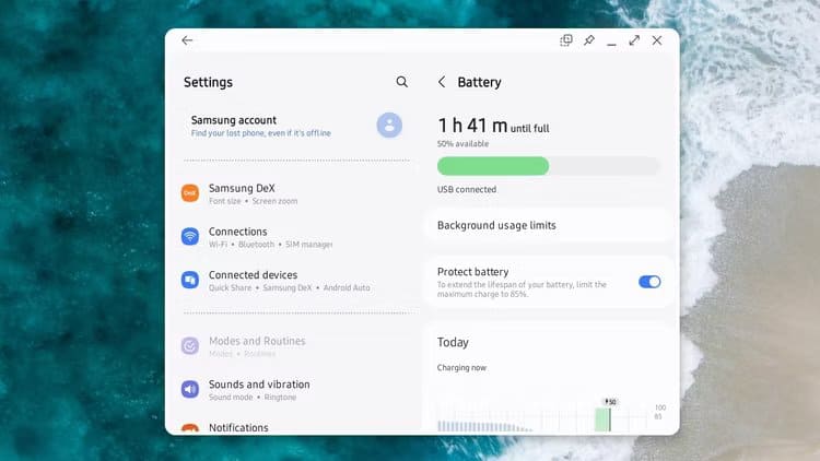 samsung-dex-protect-battery 10 أسباب تجعل Samsung DeX قادرًا على استبدال الكمبيوتر المكتبي لديك